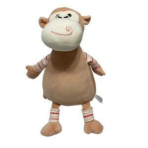 Cubbies Monkey Huggles Oeko Removeable Washable Cover Plush Stuffed Animal Baby